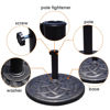 Picture of Outdoor Round Umbrella Holder Base 21.5" - Bronze Finish