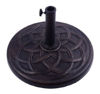 Picture of Outdoor Round Umbrella Holder Base 21.5" - Bronze Finish