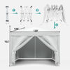 Picture of Outdoor 10'x10' EZ Pop Up Tent - White