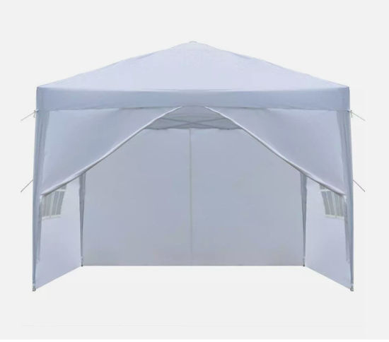 Picture of Outdoor 10'x10' EZ Pop Up Tent - White