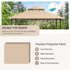 Picture of Outdoor BBQ Grill Canopy Tent Double-tier - 8 ft