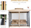Picture of Outdoor Daybed Swing with Canopy