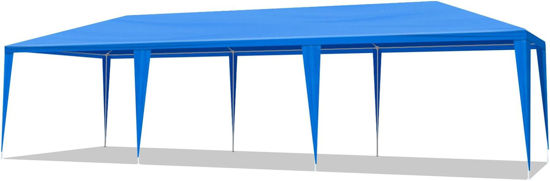 Picture of Outdoor 10'x30' Gazebo Tent Blue