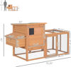 Picture of Outdoor 75" Chicken Coop with Run