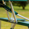 Picture of Outdoor Portable Folding Picnic Table Set - Green