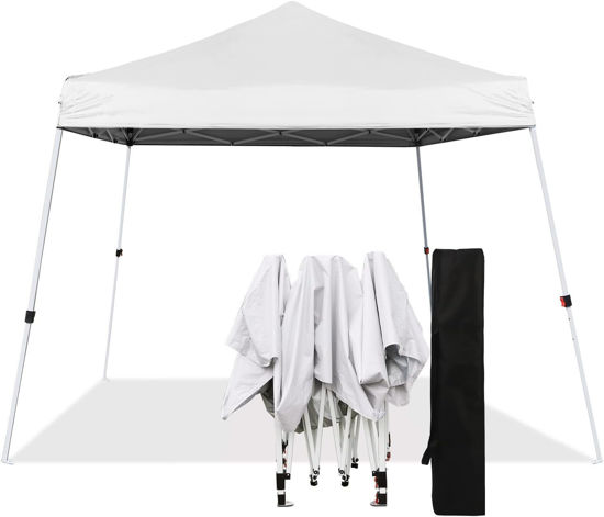 Picture of Outdoor 8'x8' EZ Pop Up Tent - White