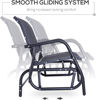 Picture of Outdoor Swing Bench - Dark Gray