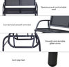 Picture of Outdoor Swing Bench - Dark Gray