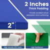 Picture of Folding Gymnastics Tumbling Mat Multi-color - 4' x 10' x 2"