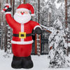 Picture of 8' Inflatable Christmas Santa Claus with LED