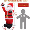 Picture of Outdoor Inflatable Christmas Santa Claus