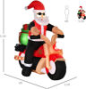 Picture of Outdoor Inflatable Christmas Santa Claus